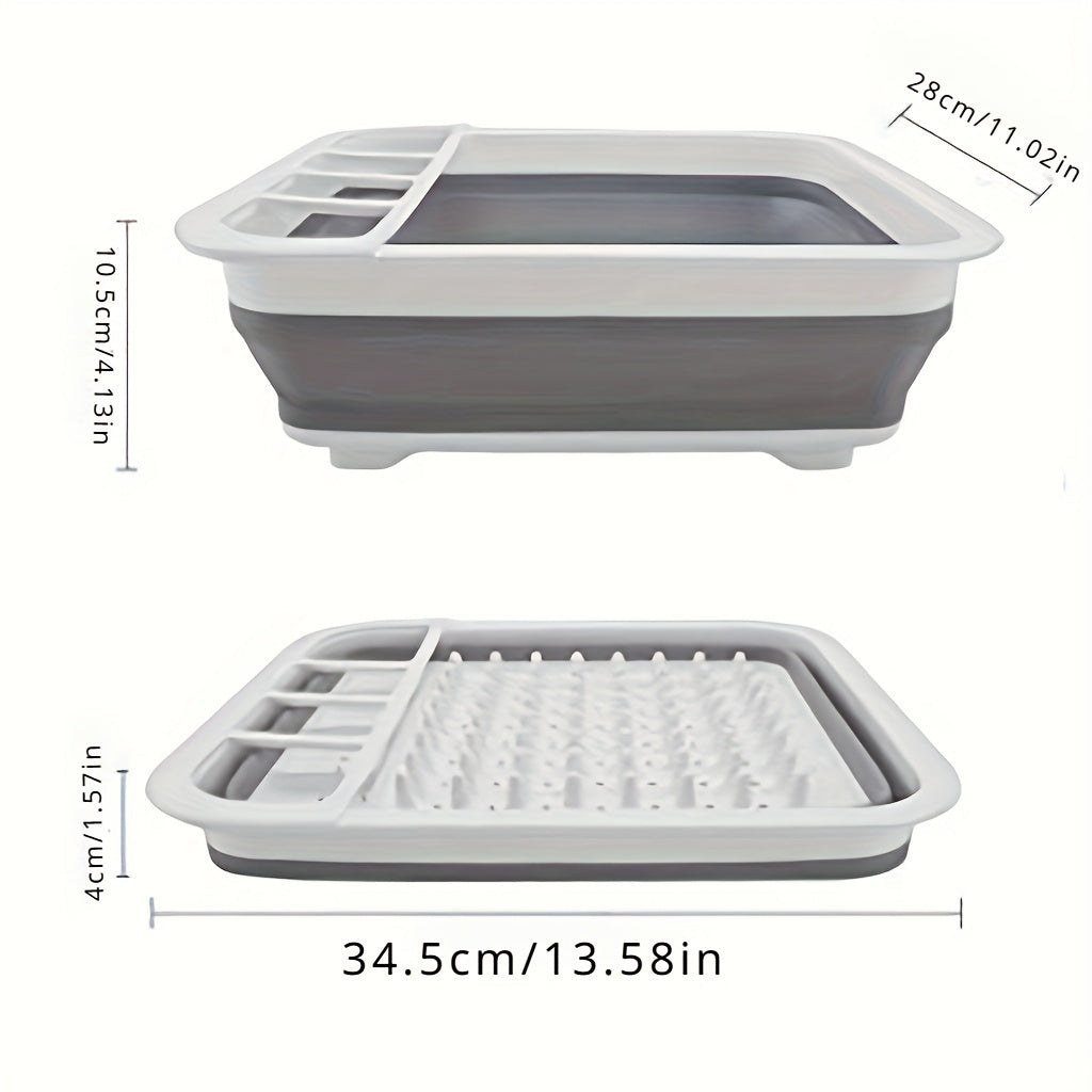 Dish Rack with Utensil Holder-1