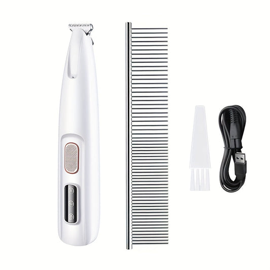 Pet Grooming Clippers with LED Light Support-0