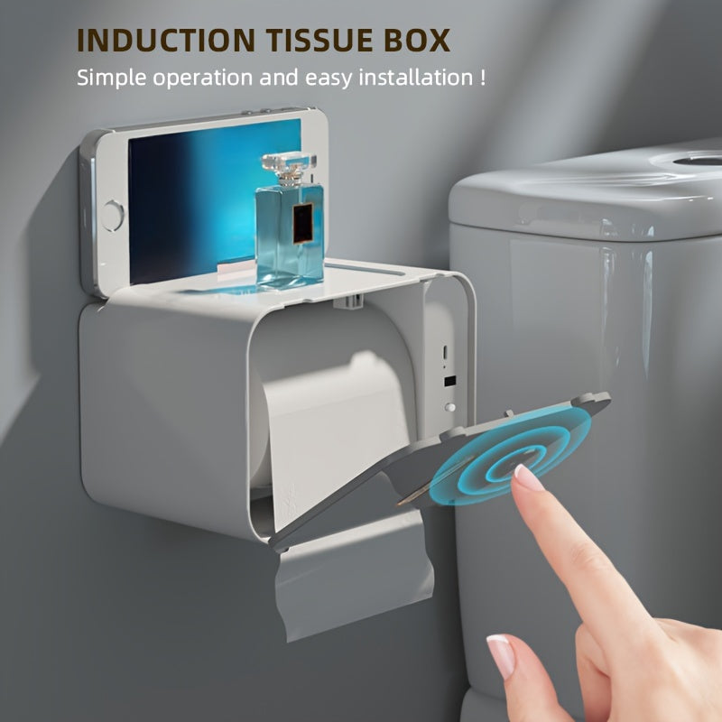 Smart Sensor Tissue Box Rechargeable Auto Dispenser