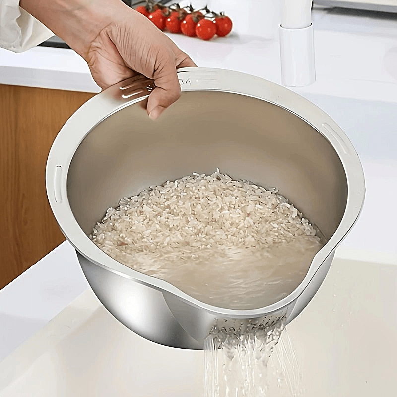 Colander Drain Stainless Steel Basket for Kitchen-1