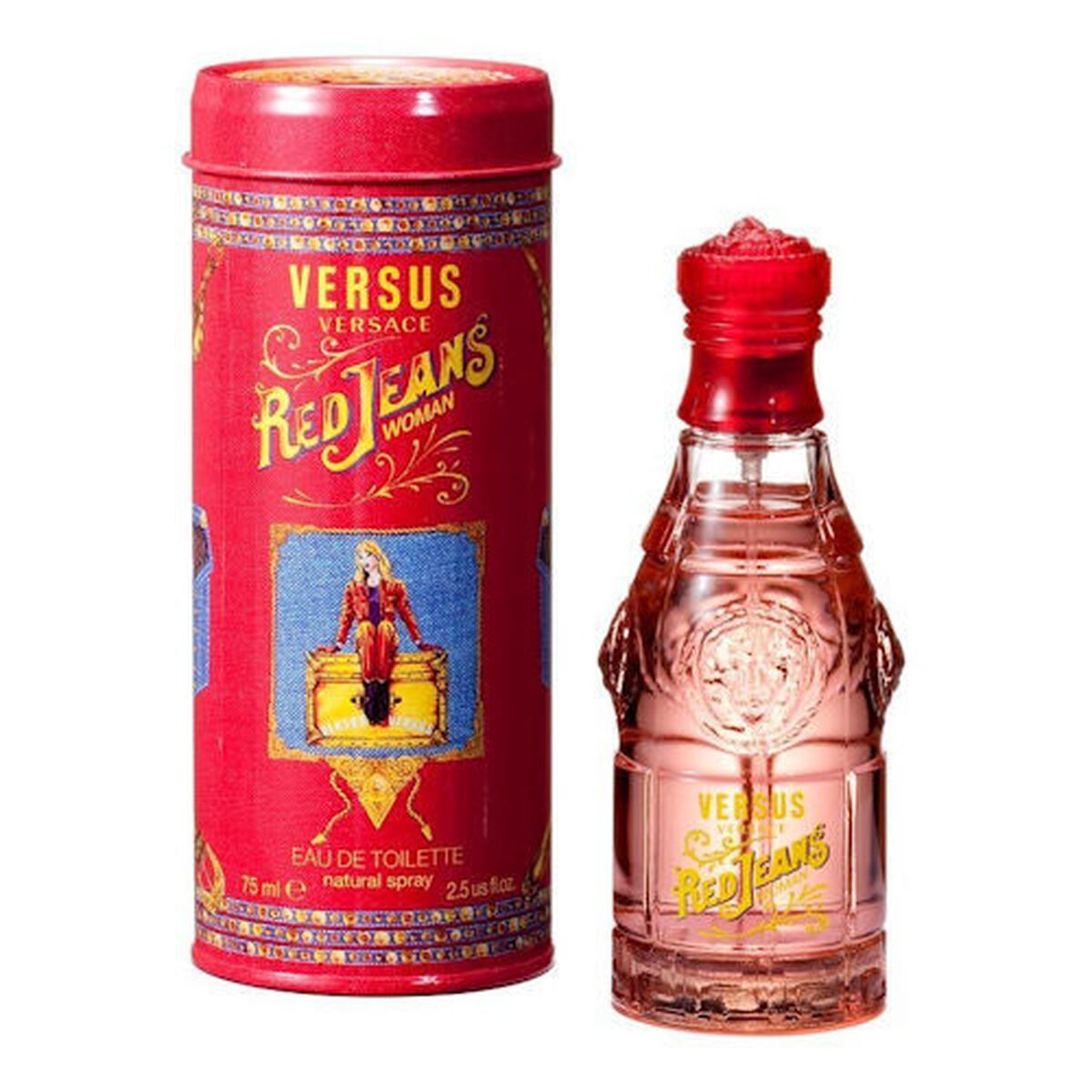 Women's Perfume Versace Red Jeans EDT-1