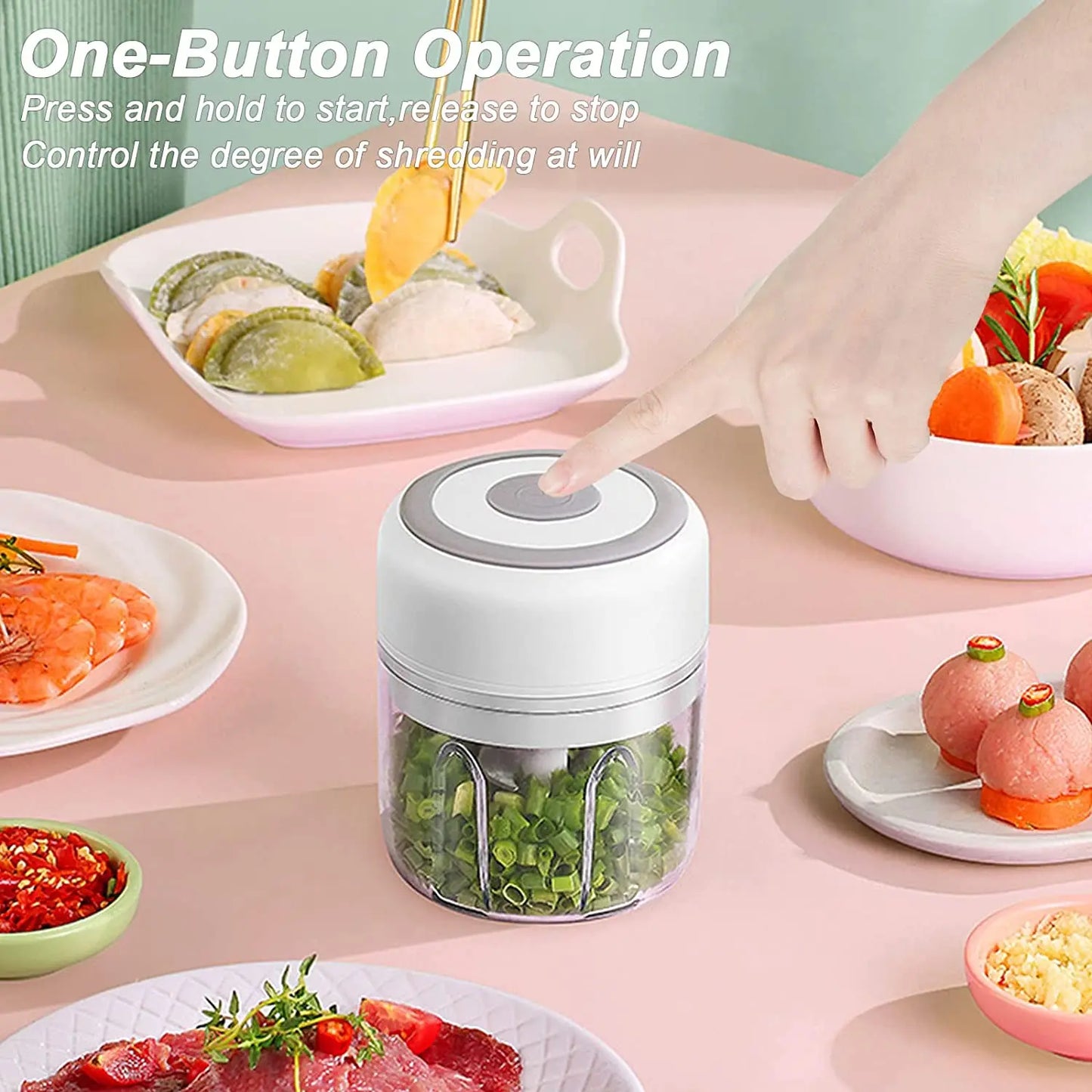 Electric Kitchen Food Chopper-3