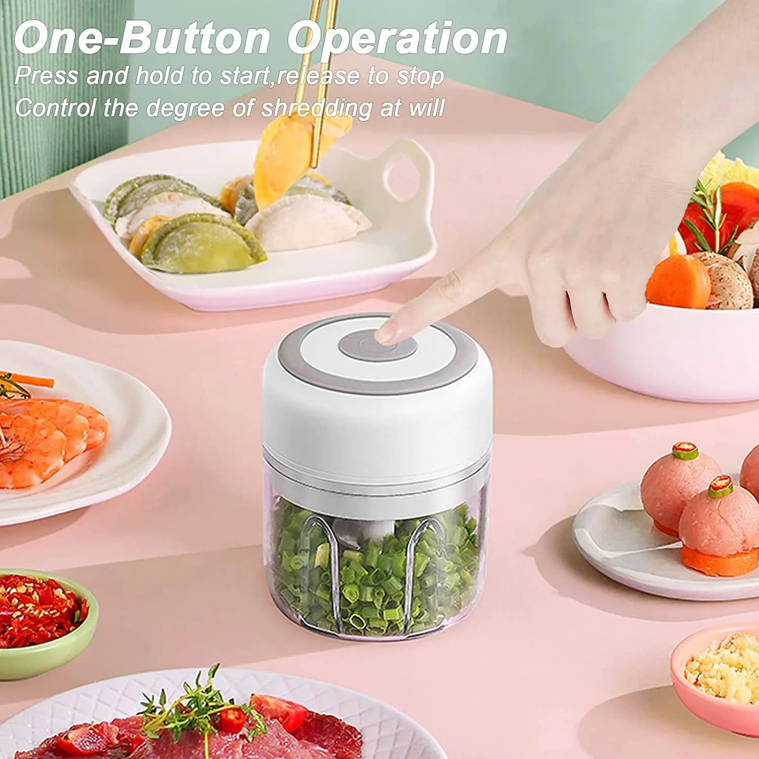 Electric Kitchen Food Chopper-3