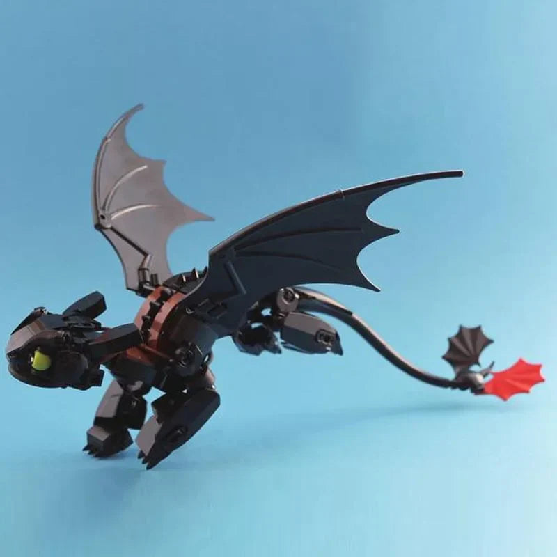 Night Dragon Building Block Set for Kids (249pcs)-3