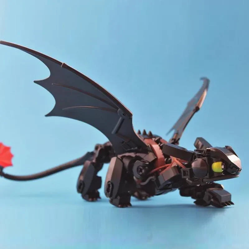 Night Dragon Building Block Set for Kids (249pcs)-1