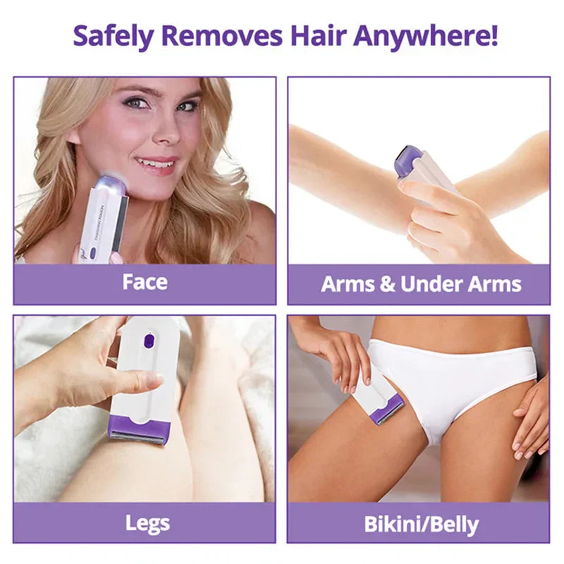 Painless Laser Touch Epilator Kit-4