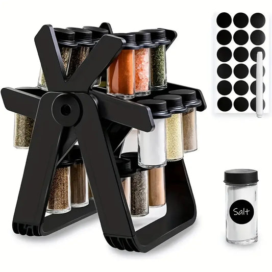 Revolving Spice Rack Set-0