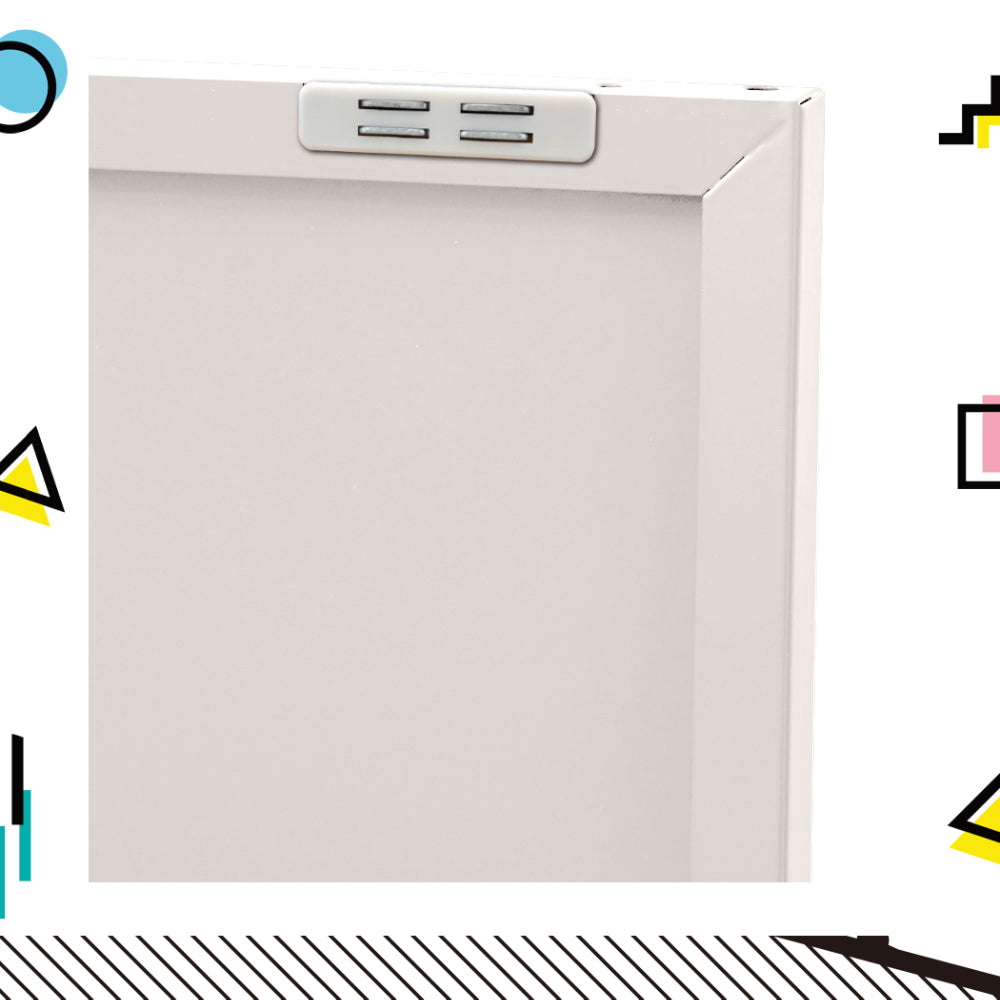 NNEDSZ Artiss Buffet Sideboard Metal Cabinet - BASE White