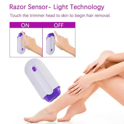 Painless Laser Touch Epilator Kit-1