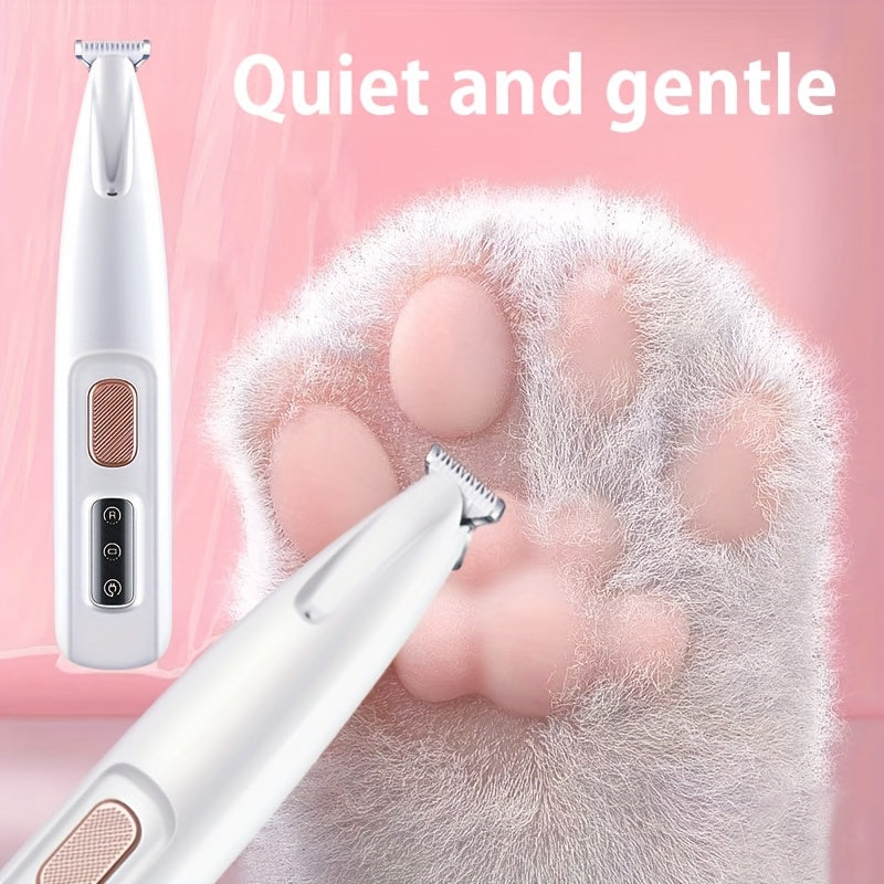 Pet Grooming Clippers with LED Light Support-1