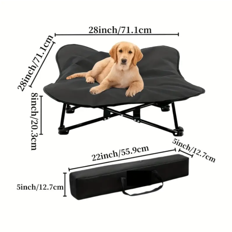 Portable Elevated Dog Bed for All Dog-4